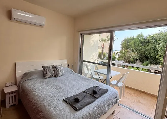 Apartmán Piale Palms Makenzie Front Apartment, Larnaca